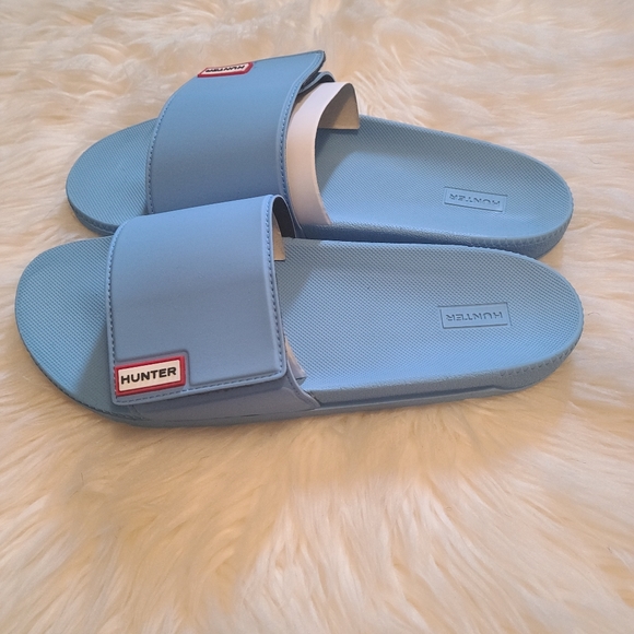 Hunter women sandal blue size 8 - Picture 2 of 4
